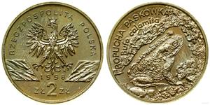 Polska 2 złote 1998 MW ET "Ropucha paskówka" na aukcji WCN - 6 czerwca 2024