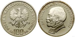 Polska 100 złotych 1979 MW "Ludwik Zamenhof" na aukcji WCN - 20 czerwca 2024