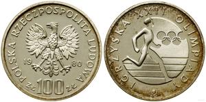 Польша 100 злотых 1980 MW "XXII летние Олимпийские Игры - Москва 1980" на аукционе WCN - 20 июня 2024