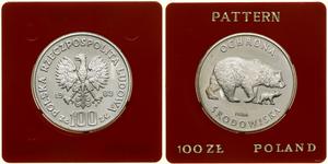 Poland 100 Zlotych 1983 MW "Bears" (Pattern) at auction WCN - June 27, 2024