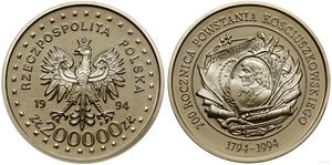 Polska 200000 złotych 1994 MW ANR "200 Rocznica Powstania Kościuszkowskiego" na aukcji WCN - 27 czerwca 2024