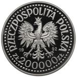 Polska 200000 złotych 1992 MW ET "Władysław III Warneńczyk" na aukcji Rzeszowski DA - 28 stycznia 2025