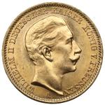Германия 20 марок 1913 A "Пруссия" на аукционе Rzeszowski DA - 27 апреля 2025