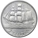 Poland 2 Zlote 1936 JA "Sailing Vessel" at auction Rzeszowski DA - September 12, 2025