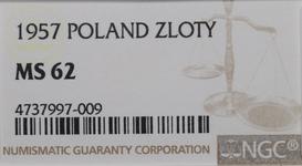 Poland 1 Zloty 1957 at auction Rzeszowski DA - September 12, 2025