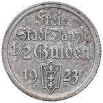 Польша 1/2 гульдена 1923 "Когг" на аукционе Rzeszowski DA - 12 сентября 2025