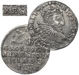 Polska Trojak 1593 IF "Mennica olkuska" na aukcji Rzeszowski DA - 12 września 2025