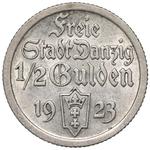 Польша 1/2 гульдена 1923 "Когг" на аукционе Rzeszowski DA - 12 сентября 2025