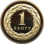 Польша 1 злотый 2018 "100 лет независимости Польши" на аукционе Rzeszowski DA - 12 сентября 2025
