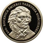 Poland 200 Zlotych 2017 MW "200th Anniversary of the Death of Tadeusz Kosciuszko" at auction Rzeszowski DA - September 12, 2025