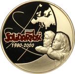 Poland 200 Zlotych 2000 MW RK "The 10th Anniversary of forming the Solidarity Trade Union" at auction Rzeszowski DA - September 12, 2025