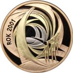 Poland 200 Zlotych 2001 MW NR "Year 2001" at auction Rzeszowski DA - September 12, 2025