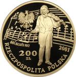 Poland 200 Zlotych 2001 MW RK "XII Henry Wieniawski International Violin Competition" at auction Rzeszowski DA - September 12, 2025