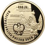 Poland 200 Zlotych 2008 MW UW "90th Anniversary of the Greater Poland Uprising" at auction Rzeszowski DA - September 12, 2025