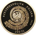 Poland 200 Zlotych 2013 MW "100th Birthday of Witold Lutoslawski" at auction Rzeszowski DA - September 12, 2025