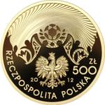Polska 500 złotych 2012 MW "Mistrzostwa Europy w Piłce Nożnej - EURO 2012" na aukcji Rzeszowski DA - 12 września 2025