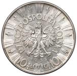 Poland 10 Zlotych 1935 "Jozef Pilsudski" at auction Rzeszowski DA - September 12, 2025