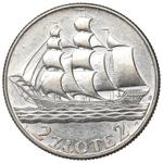 Poland 2 Zlote 1936 JA "Sailing Vessel" at auction Rzeszowski DA - September 12, 2025