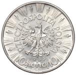 Poland 10 Zlotych 1935 "Jozef Pilsudski" at auction Rzeszowski DA - September 12, 2025