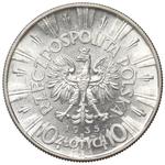 Poland 10 Zlotych 1935 "Jozef Pilsudski" at auction Rzeszowski DA - September 12, 2025