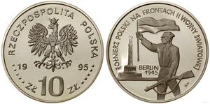 Polska 10 złotych 1995 MW BCH "Berlin 1945" na aukcji WCN - 4 lipca 2024