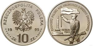 Polska 10 złotych 1995 MW BCH "Berlin 1945" na aukcji WCN - 11 lipca 2024