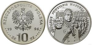 Polska 10 złotych 1996 MW "200-lecie powstania Mazurka Dąbrowskiego" na aukcji WCN - 11 lipca 2024