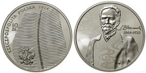 Polska 10 złotych 2014 MW "150 Rocznica urodzin Stefana Żeromskiego" na aukcji WCN - 18 lipca 2024