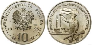 Polska 10 złotych 1995 MW BCH "Berlin 1945" na aukcji WCN - 25 lipca 2024