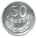 Polonia 50 groszy 1982 MW en subasta NUMIS Klitończyk - 9 de marzo de 2025