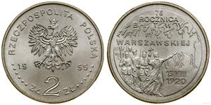 Poland 2 Zlote 1995 MW ET "75th Anniversary - Battle of Warsaw" at auction WCN - September 5, 2024