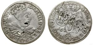 Polen 6 Gröscher 1684 C "Porträt mit Krone" auf der Auktion WCN - September 26, 2024