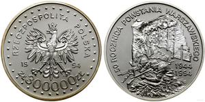 Polska 300000 złotych 1994 MW ET "60 rocznica Powstania Warszawskiego" na aukcji WCN - 3 października 2024