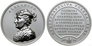 Polska 50 złotych 2016 MW "Aleksander Jagiellończyk" na aukcji WCN - 10 października 2024