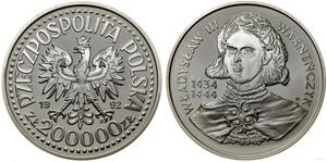Polska 200000 złotych 1992 MW ET "Władysław III Warneńczyk" na aukcji WCN - 24 października 2024