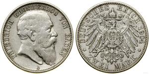 Deutschland 2 Mark 1904 G "Baden" auf der Auktion WCN - 24. Oktober 2024