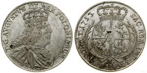 Polska Tymf (18 groszy) 1753 "Koronny" na aukcji WCN - 7 listopada 2024