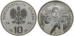 Polska 10 złotych 1996 MW "200-lecie powstania Mazurka Dąbrowskiego" na aukcji WCN - 21 listopada 2024