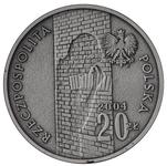 Polska 20 złotych 2004 MW ET "Pamięci Ofiar Getta w Łodzi" na aukcji Karbownik - 27 marca 2025