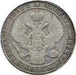 Polen 1-1/2 Rubel - 10 Zlotych 1833 НГ auf der Auktion COINSNET - 24. Mai 2025