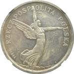 Polska 5 złotych 1927 "Nike" (Próba) na aukcji COINSNET - 24 maja 2025