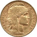 Francja 20 franków 1907 na aukcji COINSNET - 24 maja 2025