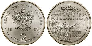 Poland 2 Zlote 1995 MW ET "75th Anniversary - Battle of Warsaw" at auction WCN - December 12, 2024