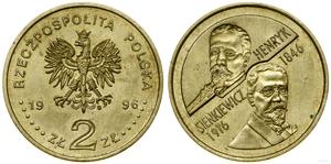 Poland 2 Zlote 1996 MW RK "Henryk Sienkiewicz" at auction WCN - December 12, 2024