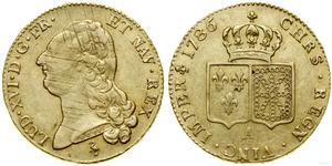 Francja Podwójny Louis d'Or 1786 A na aukcji WCN - 19 grudnia 2024