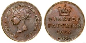 Großbritannien 1/4 Farthing 1852 auf der Auktion WCN - 19. Dezember 2024