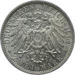 Германия 2 марки 1901 D "Саксен-Мейнинген" на аукционе Cieszyńskie CN - 13 апреля 2025