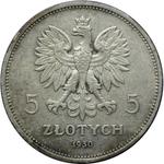 Polen 5 Zlotych 1930 WJ "Revolution" auf der Auktion Cieszyńskie CN - April 13, 2025