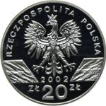 Polska 20 złotych 2002 MW "Żółw błotny" na aukcji Cieszyńskie CN - 13 kwietnia 2025