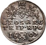 Polska Trojak 1607 "Mennica krakowska" na aukcji Numimarket - 13 maja 2025